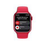 Apple Watch Series 8 GPS +Cellular 41mm (Vỏ Nhôm màu Đỏ với Dây Đeo Thể Thao)