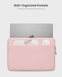 Tomtoc Slim Sleeve MacBook 14-inch (Màu Hồng)