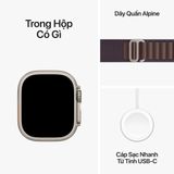 Apple Watch Ultra 2 GPS + Cellular 49mm - Size Trung Bình (Vỏ Titan - Dây Quấn Alpine)