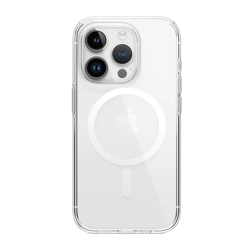 elago MagSafe Hybrid Clear Case iPhone 15 Pro (White)