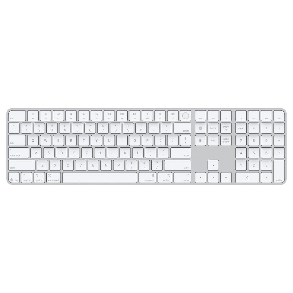 Magic Keyboard với Touch ID và Numeric Keypad (USB‑C) - Tiếng Anh Mỹ Màu Trắng
