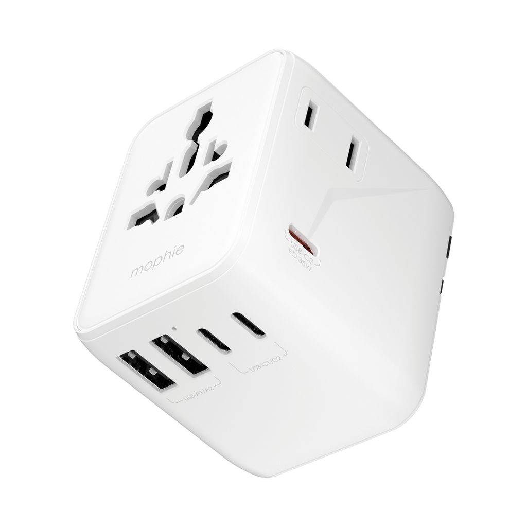 Mophie Essentials GaN 35W universal travel adaptor