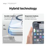 elago MagSafe Hybrid Clear Case iPhone 15 Pro Max (White)