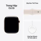 Apple Watch Series 10 GPS + Cellular 46mm M/L (Vỏ Titan - Dây Đeo Thể Thao)