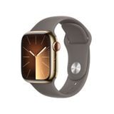 Apple Watch Series 9 GPS + Cellular 41mm S/M (Vỏ Thép không gỉ - Dây đeo thể thao)