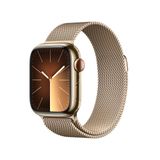 Apple Watch Series 9 GPS + Cellular 45mm (Vỏ Thép không gỉ - Dây thép không gỉ)