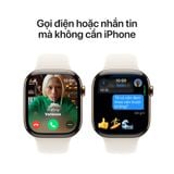 Apple Watch Series 10 GPS + Cellular 42mm S/M (Vỏ Titan - Dây Đeo Thể Thao)