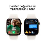 Apple Watch Series 10 GPS + Cellular 46mm M/L (Vỏ Titan - Dây Đeo Thể Thao)