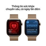 Apple Watch Series 10 GPS + Cellular 42mm (Vỏ Titan - Dây Quấn Milan)