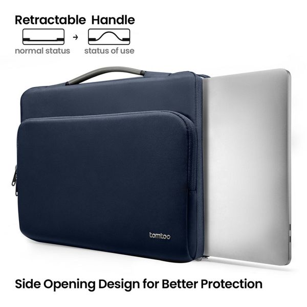 Tomtoc - Defender-A14 Laptop Handbag MacBook 15-inch (Màu Xanh)