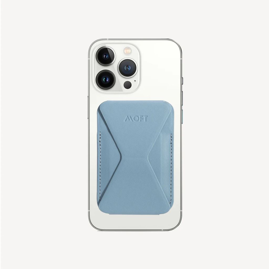 MOFT Snap-on - Giá đỡ kiêm ví đựng thẻ cho iPhone (Windy Blue)