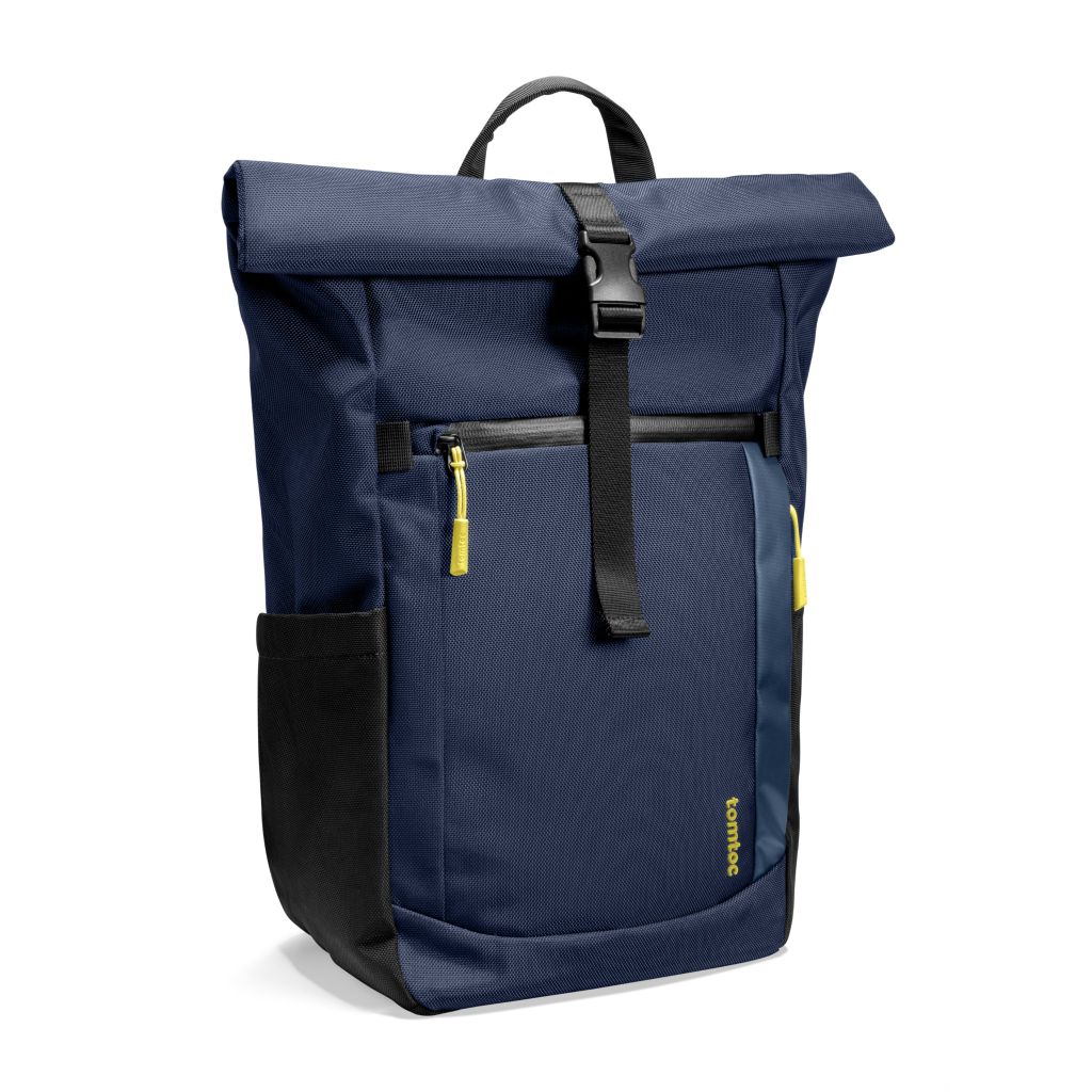 Tomtoc T61 Rolltop Backpack 23L (Lên đến 16-inch) - Dark Blue