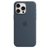 Ốp Lưng Apple Silicon MagSafe iPhone 15 Pro Max (Xanh Giông Tố)