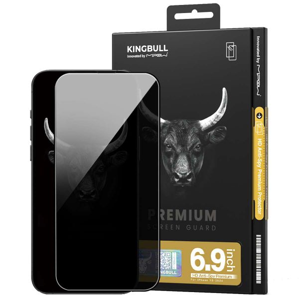 Mipow Kingbull HD Anti - Spy Premium Silk iPhone 16 Series (Chống nhìn trộm)