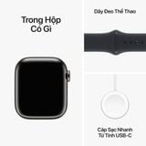 Apple Watch Series 9 GPS + Cellular 41mm M/L (Vỏ Thép không gỉ - Dây đeo thể thao)