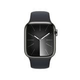 Apple Watch Series 9 GPS + Cellular 45mm M/L (Vỏ Thép không gỉ - Dây đeo thể thao)