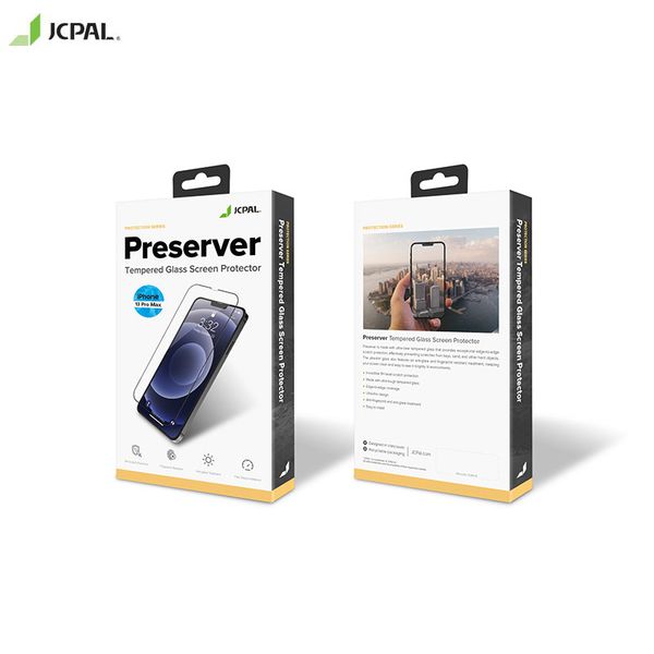JCPAL Dán cường lực Preserver iPhone 13 Pro Max (Trong suốt)