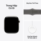 Apple Watch Series 10 GPS + Cellular 46mm M/L (Vỏ Titan - Dây Đeo Thể Thao)
