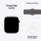 Apple Watch Series 10 GPS + Cellular 46mm S/M (Vỏ Titan - Dây Đeo Thể Thao)