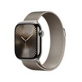 Apple Watch Series 10 GPS + Cellular 46mm M/L (Vỏ Titan - Dây Quấn Milan)