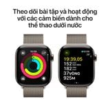 Apple Watch Series 10 GPS + Cellular 42mm (Vỏ Titan - Dây Quấn Milan)