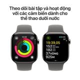 Apple Watch Series 10 GPS + Cellular 46mm S/M (Vỏ Titan - Dây Đeo Thể Thao)