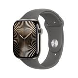 Apple Watch Series 10 GPS + Cellular 46mm S/M (Vỏ Titan - Dây Đeo Thể Thao)