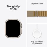 Apple Watch Ultra 2 Size M (Vỏ Titan - Dây Quấn Alpine)