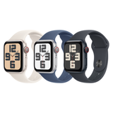 Apple Watch SE GPS + Cellular 44mm S/M (Vỏ Nhôm - Dây Đeo Thể Thao)