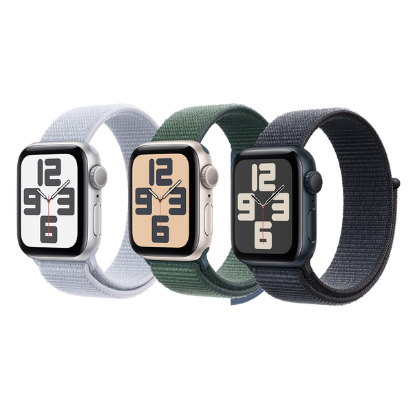 Apple Watch SE GPS 40mm (Vỏ Nhôm - Dây Quấn Thể Thao)