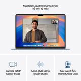 MacBook Air 15-inch M4 Chip 10-Core GPU (Ram 24GB - SSD 512GB)