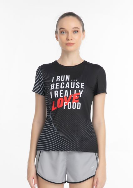 LOVE FOOD QUICKDRY T-SHIRT WOMEN