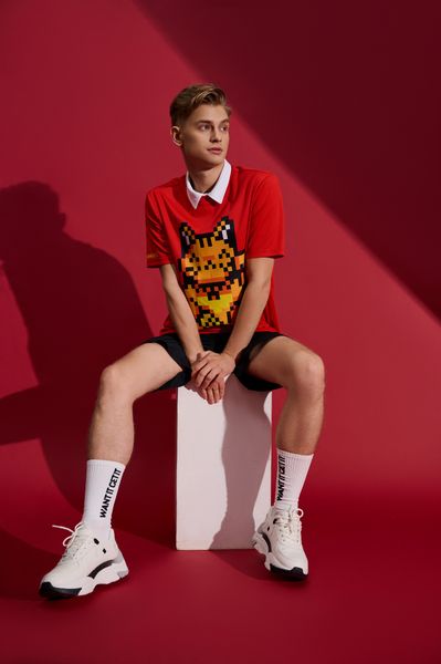 8 BIT GRAPHIC T-SHIRT M13034 MEN