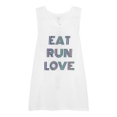 EAT RUN LOVE SINGLET M24175 MEN