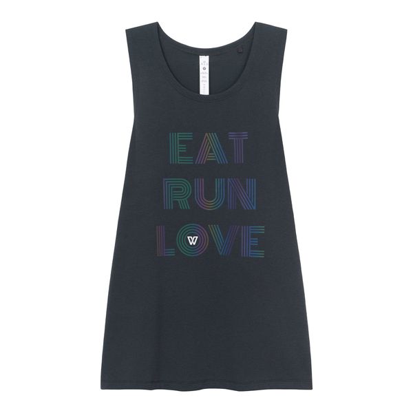 EAT RUN LOVE SINGLET M24175 MEN