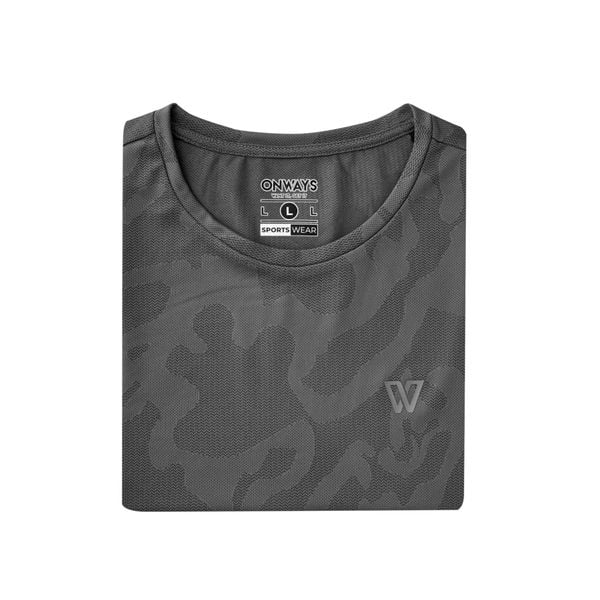 Áo Thun Thể Thao Dệt Camo