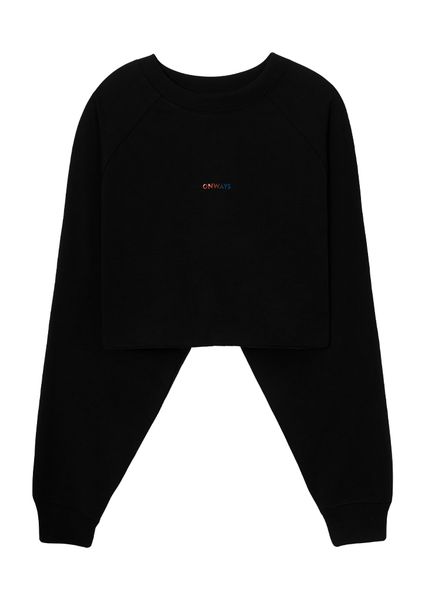 LONG SLEEVES CROPTOP O12045 WOMEN