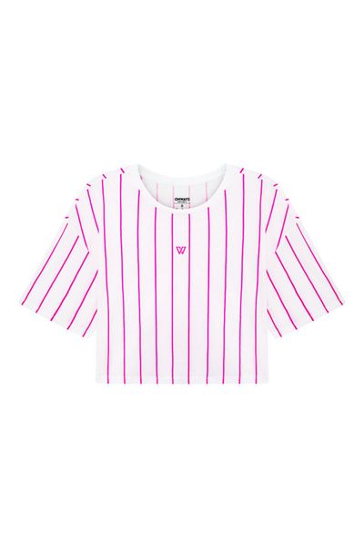 STRIPES CROPTOP O23018 WOMEN