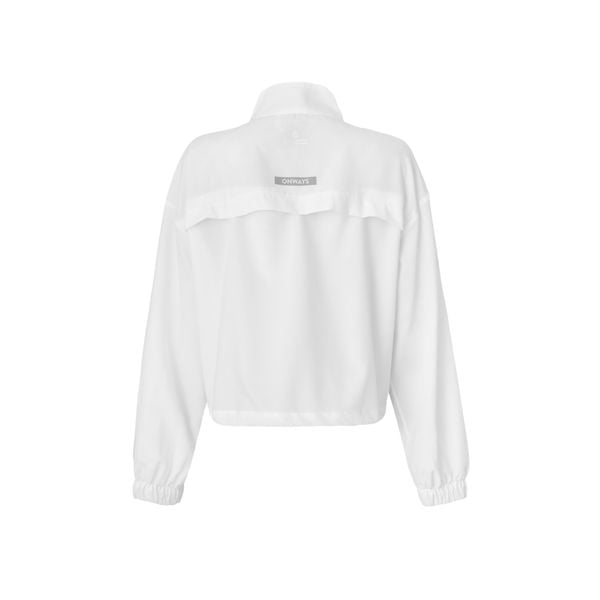 Áo Khoác Croptop Rút Dây Lai