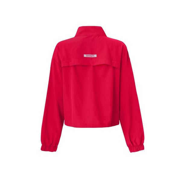 Áo Khoác Croptop Rút Dây Lai
