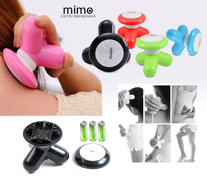 Masajeador Eléctrico Mimo Relajante Corporal - Masajeador Eléctrico Mimo Relajante Cuer