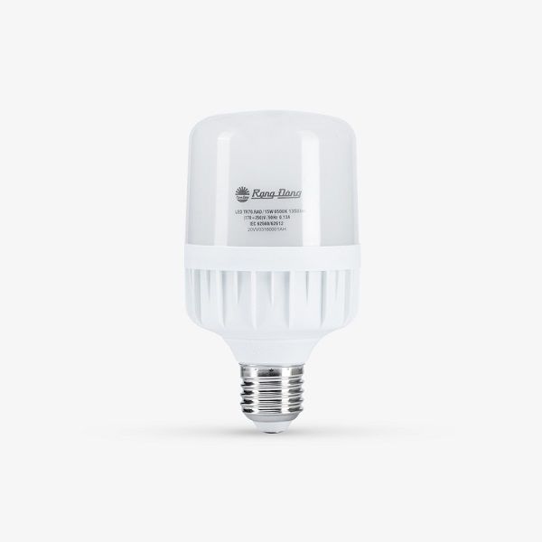 Bóng đèn LED BULB Cảm biến TR70.RAD/15W Rạng đông