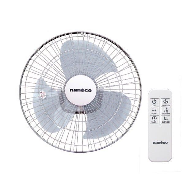 Quạt đảo NOF1603G-RC (Màu xám) Nanoco