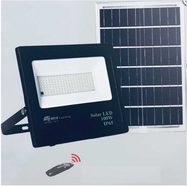 Đèn pha Led năng lượng mặt trời Anfaco SOLAR 008 100W/ 200W