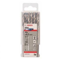 Mũi khoan sắt HSS-G 6.7mm (hộp 10 mũi) Bosch 2608595336