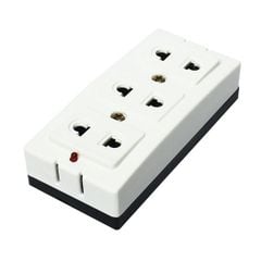 Ổ cắm 5 lỗ cao cấp có đèn 10A Tiến Thành