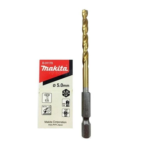 Mũi khoan sắt chuôi lục giác 5x106mm Makita D-31170