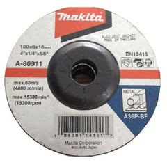 Đá mài sắt 100 x 6 x 16mm Makita A-80911