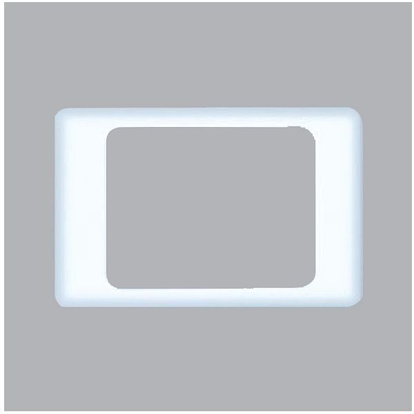 Mặt Viền Đơn Màu Trắng MPE A20-WE