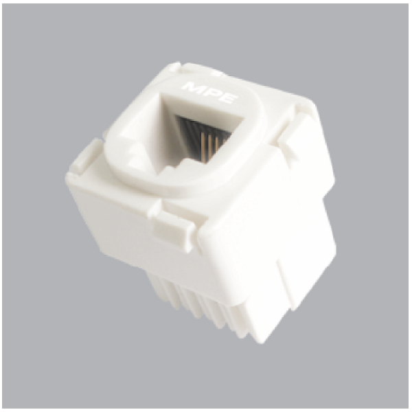 Ổ Cắm Điện Thoại 4 Dây MPE A30RJ64